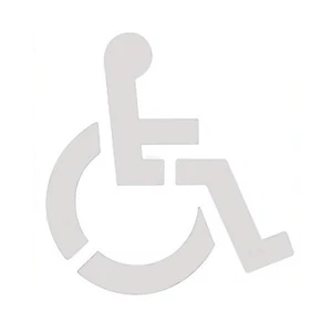 36 Inch Stencil for Marking Clear and For Precise Disabled Parking Lines - Picture 1 of 7
