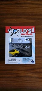 World's Smallest R/C Helicopter Yellow Ages 8+ - Picture 1 of 2