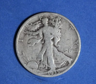 1935- Walking Liberty Half Dollar #P31258 - Image 1 of 2