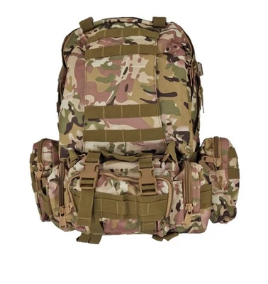 TRIZAND Armee-Style Rucksack 45 liter Camouflage BW BH wasserabweisend wüste tarn beige