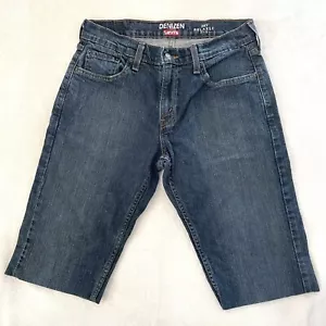 Denizen Levis Mens Waist 30 Denim Jeans Shorts Blue Medium Wash - Picture 1 of 9