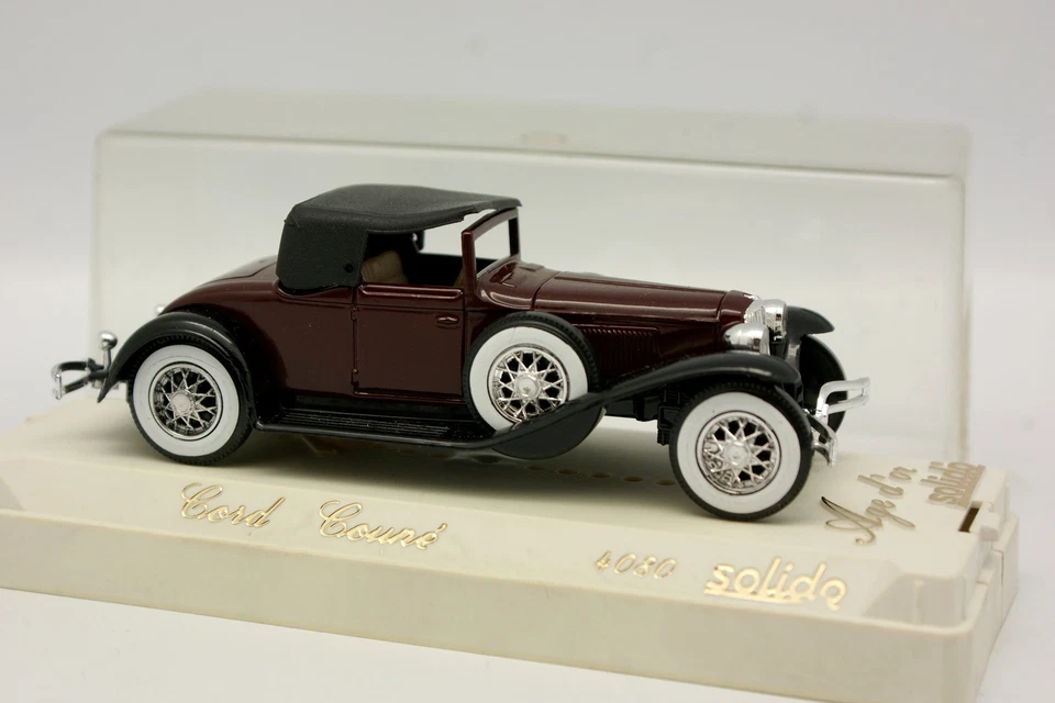 SOLIDO 1/43 - Cord Coupé Rosso Bordeaux - Immagine 1 di 1