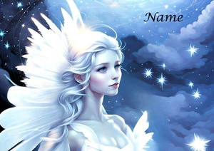 PERSONALISED Birthday Card GUARDIAN ANGEL Daughter Granddaughter Friend Mum Mam - Picture 1 of 4