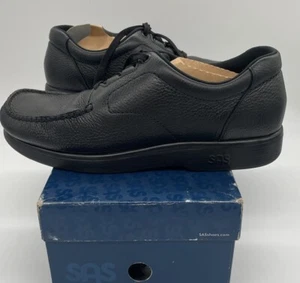 SAS Men's Bout Time Lace Up Loafer - Black - size 13.5M - Picture 1 of 5