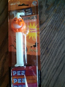 Pez Halloween Glow In The Dark Pumpkin White Top Dispenser NEW T13 - Picture 1 of 1