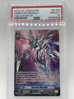 Arrester Messiah (SP) PSA 10 Gem Mint 💎 G-BT05/S11EN - SP Cardfight Vanguard - Image 1 of 4