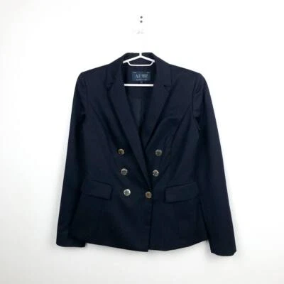 Blazer Armani Jeans AJ Mujer Azul Lana Talla 40 Foto 1 de 4