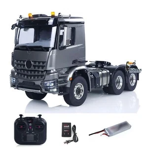 Batería de coche camión tractor 6x4 1/14 RC RTR metal sin ejes de bloqueo para remolque Tamiya - Imagen 1 de 12