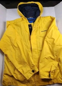 Tommy Hilfiger Coat jacket yellow sailing gear Rain jacket. Super Rare!! - Picture 1 of 6