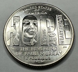 2024-D Hope Dr. Murray Washington 25cent Quarter from Mint Bag. Uncirculated BU - Picture 1 of 9