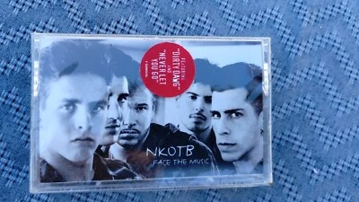 VINTAGE New Kids On The Block NKOTB Cassette Tape Face The Music NEW SEALED!! - Image 1 of 2