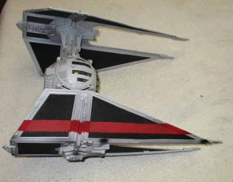 STAR WARS TIE INTERCEPTOR ELITE HASBRO NO PILOT LOOKS GREAT 3.75 SCALE Cover