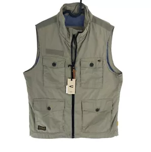 Gilet gilet uomo CAMEL ACTIVE grigio cotone taglia EU 50 UK/US 40 - Foto 1 di 14