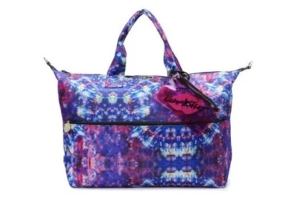 Luv by Betsey Johnson - Tie Dye púrpura fin de semana con logotipo - Nuevo con etiquetas Foto 1 de 4