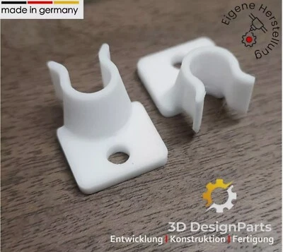 MARKENLOS 2x Verschluss Haken Clip passend für Amica & Severin Kühlschrank Gefrierfachtür