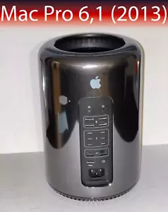 Apple Mac Pro 2013 6 Core 3.5GHz AMD FirePro D300 Graphics 32GB 1 T SSD used - Picture 1 of 2