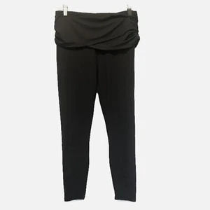 fabletics fold waist leggings Grey Women’s Small S *Read Description* - Picture 1 of 5