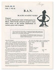 B.A.N Blacks Against Nukes newsletter Vol 3 No 10 Mar-Apr 1983