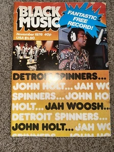 Rare Issue #36 Black Music November 1976 Magazine Northern Soul,Reggae,Blues Etc - Picture 1 of 3