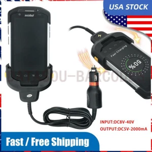 DC Vehicle Auto Charger Cable for Zebra TC70 75 72 77 70X 75X (CHG-TC7X-CLA1-01) - Picture 1 of 9
