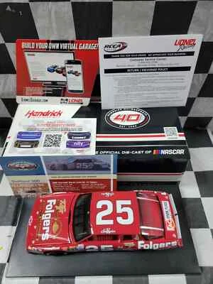 Ken Schrader #25 FOLGER'S 1988 Talladega WINNER 1:24 W252321FOLFSJ Din# 0036/648 - Image 1 of 4