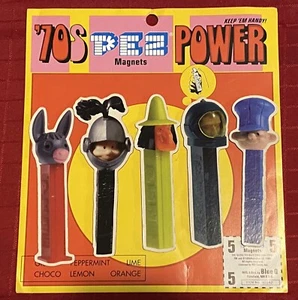 1997-1998 Pez magnet sets: 1960’s - 1970’s Pez Cutout Magnets, Cool! - Picture 1 of 4