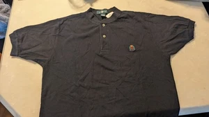 Neu mit Etikett 90er Vintage Hunt Club Poloshirt SCHWARZ Herren Größe Medium Baumwolle - Bild 1 von 8