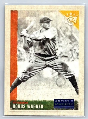 2022 Panini Diamond Kings Honus Wagner Pittsburgh Pirates #5 - Image 1 of 2