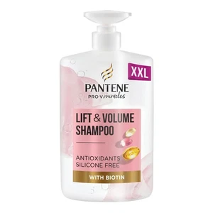 Pantene Biotin & Rose Water Hair Thickening Shampoo, Lift 'n' Volume,1l,Silicone - Picture 1 of 7