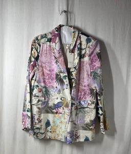 NWT Vici x Fate Women's Multicolor Floral Blazer - Size M - Picture 1 of 5