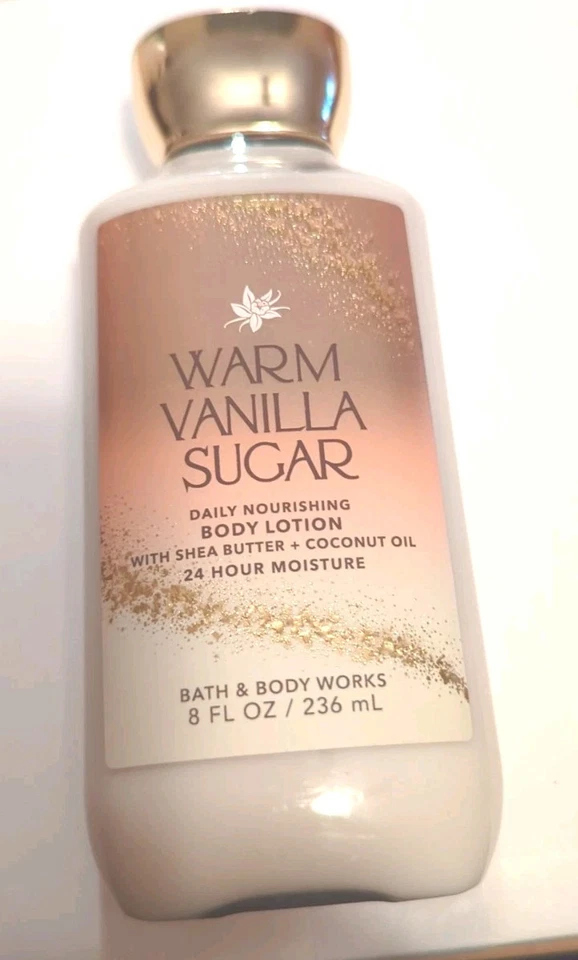 Bath & Body Works WARM VANILLA SUGAR Daily  Nourishing Body Lotion 8oz. New - Image 1 of 1