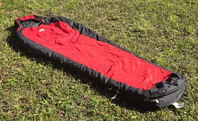 Спальный мешок The North Face Aleutian 20F/-7C Mummy длинный 85 дюймов красный черный - Изображение 1 из 4