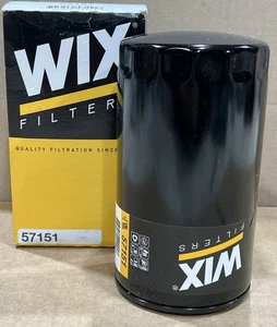 Filtro de aceite Wix genuino 57151 nuevo stock antiguo hecho en EE. UU. - Imagen 1 de 3
