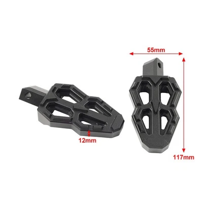 Rear Foot Pedal Rests Footpeg Black For Benelli TNT 600 300 302S QJMotor 350 400 — 第 1/4 张图片