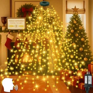 2025 New Christmas Tree Lights with Voice Control Outdoor/Indoor, 480LED 8FT ... - Bild 1 von 7