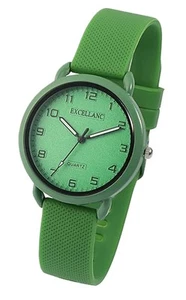 Unisex Armbanduhr Excellanc Analog SILIKON grün 1500007-002 UVP: 49,95€ NEU - Picture 1 of 1