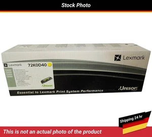 72K0D40 Lexmark CX860DE Developer Unit Yellow - Bild 1 von 4