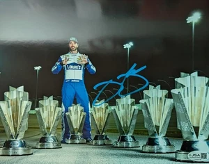  Jimmie Johnson signed 8x10 Foto handsigniert JSA COA NASCAR 7X Champion - Bild 1 von 1