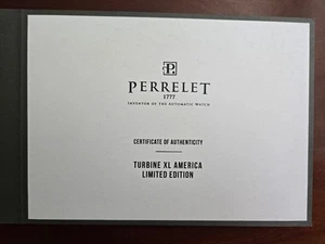 #0084 Perrelet - Brochure - Turbine XL America Watches - Picture 1 of 5