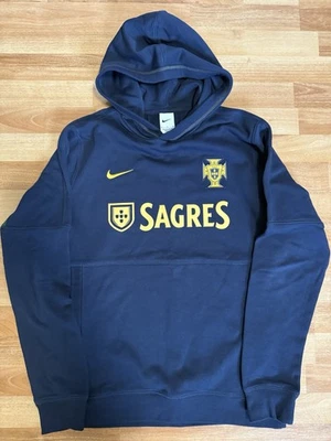 RARO NIKE Edición Jugador FPF Portugal Sudadera con Capucha Entrenamiento Top Jersey Mediano Foto 1 de 3