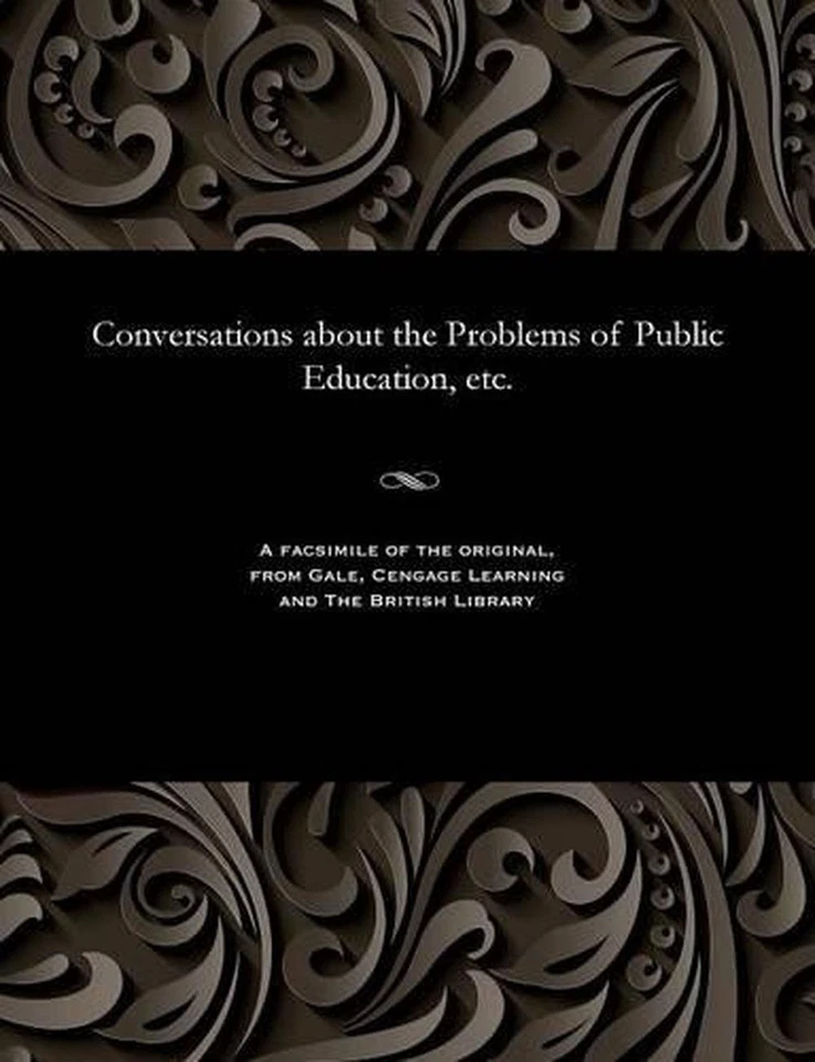 Conversations about the Problems of Public Education, Etc. (Russian) Paperback B - Image 1 of 1