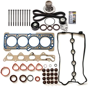 Timing Belt kit Water Pump Head Gasket bolts Set For Chevrolet Aveo 1.6L DOHC - Bild 1 von 13