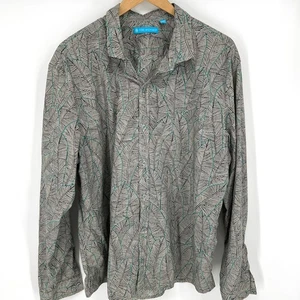 Vintage Tori Richard Long Sleeve Hawaii Shirt Size XL USA 100% Cotton - Picture 1 of 8