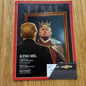 TIME Magazine June 18 2018 Donald Trump King Me Absolute Power Collector Issue - Picture 1 of 8