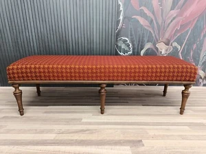 Ottoman bench, Dining bench, Shower bench, Houndstooth bench, Footstool bench, - Picture 1 of 14