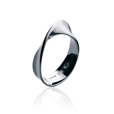 Anillo de plata Georg Jensen # 148 B MOEBIUS  Foto 1 de 4