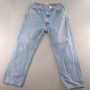 Levi 550 Jeans Men's Sz 38x32 VTG Relaxed Fit 100% Cotton Light Wash Normcore - Picture 1 of 13
