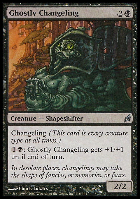 Magic the Gathering MTG Ghostly Changeling (116) Lorwyn   LP - Image 1 of 1