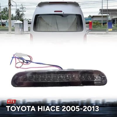 Rear Center Third Brake Light Lamp Smoke Led For Toyota Hiace Commuter 2005-2013 - Image 1 of 4
