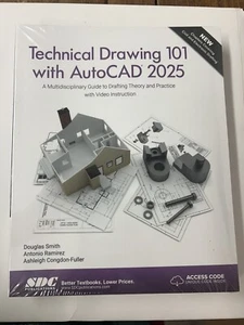 SEALED Technical Drawing 101 With Autocad 2025 U60C - Imagen 1 de 2